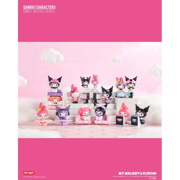 [Blind Box] My Melody & Kuromi Sweet Besties Series (POP MART)