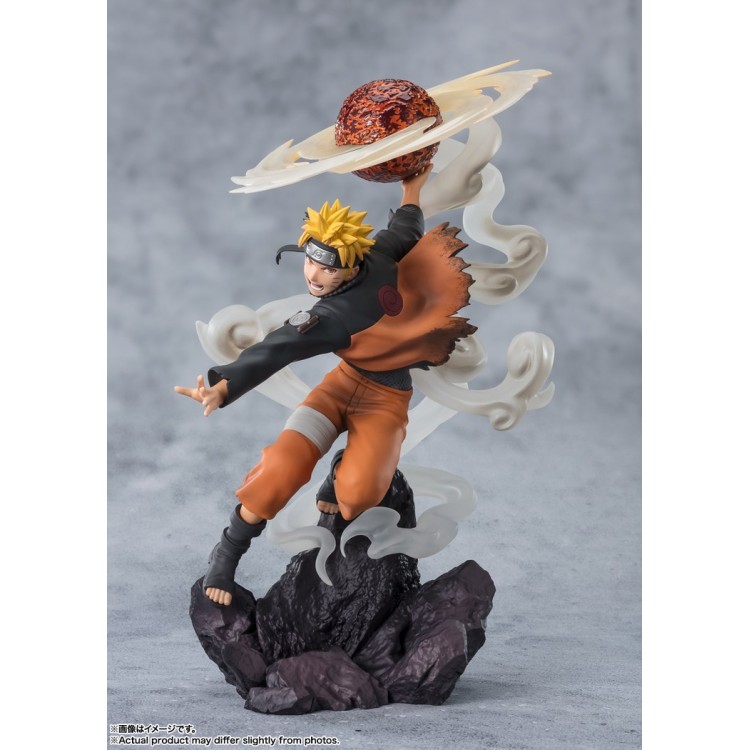Uzumaki Naruto - Chou Gekisen -Extra Battle- - Figuarts ZERO - -Sage Art Lava Release Rasenshuriken- (Bandai Spirits)