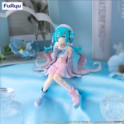 Piapro Characters - Hatsune Miku - Noodle Stopper Figure - Koisuru Sailor Fuku, Gray ver. (FuRyu)