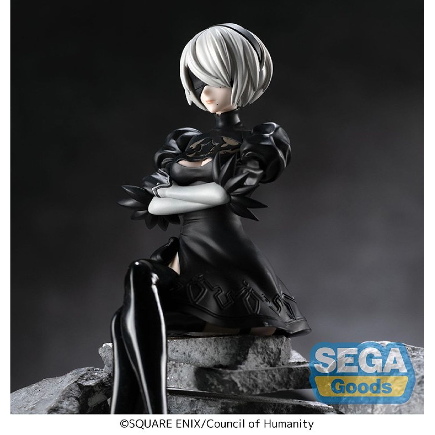 NieR:Automata Ver1.1a - YoRHa No. 2 Type B - Premium Chokonose Figure ...