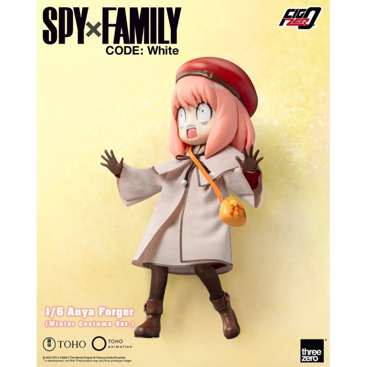 Spy x Family Code: White - Anya Forger - FigZero - 1/6 - Winter Costume Ver. (ThreeZero)