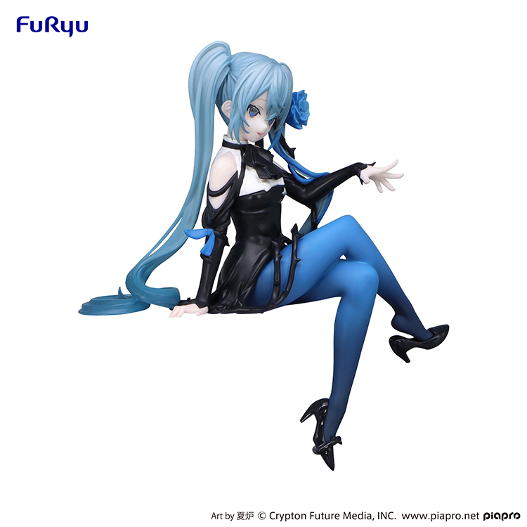 Piapro Characters - Hatsune Miku - Flower Fairy - Noodle Stopper Figure - Ao Bara (FuRyu)
