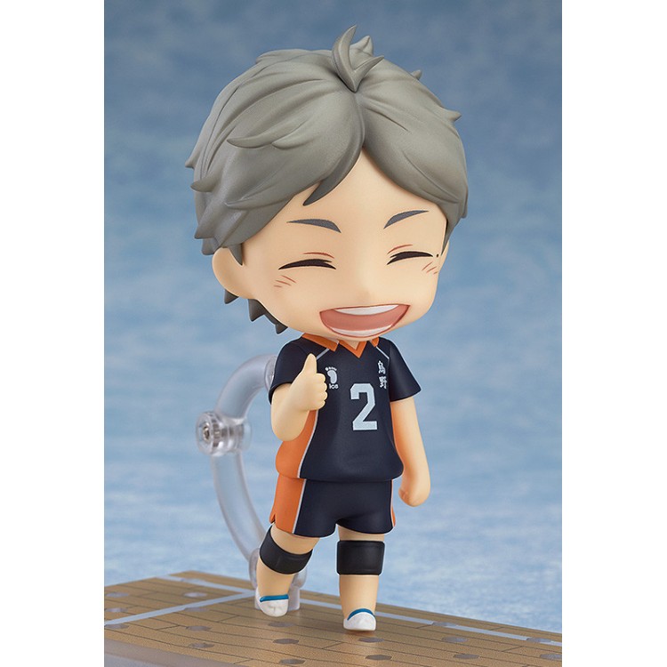 Haikyuu Karasuno High School VS Shiratorizawa Academy - Nendoroid Koshi Sugawara (Orange Rouge)