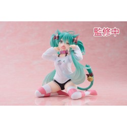 Piapro Characters - Hatsune Miku - Desktop Cute - Nekomimi T-Shirt ver. (Taito)