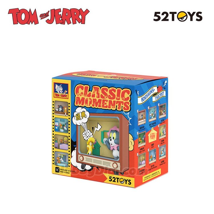 [Blind Box] Mô Hình TOM and JERRY Classic Moments Series (52TOYS)