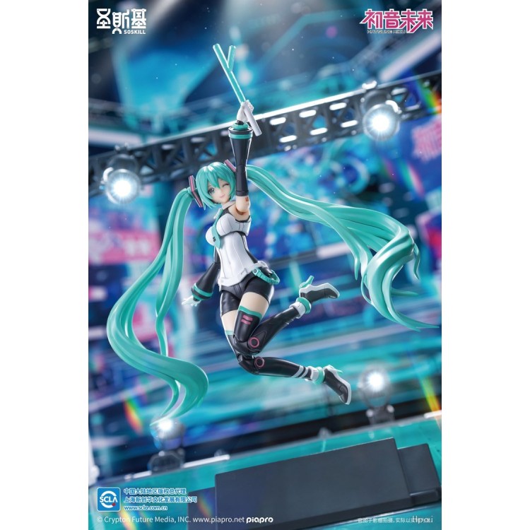 Piapro Characters - Hatsune Miku with Live Stage - 1/12 Scale Model Kits (Soskill)