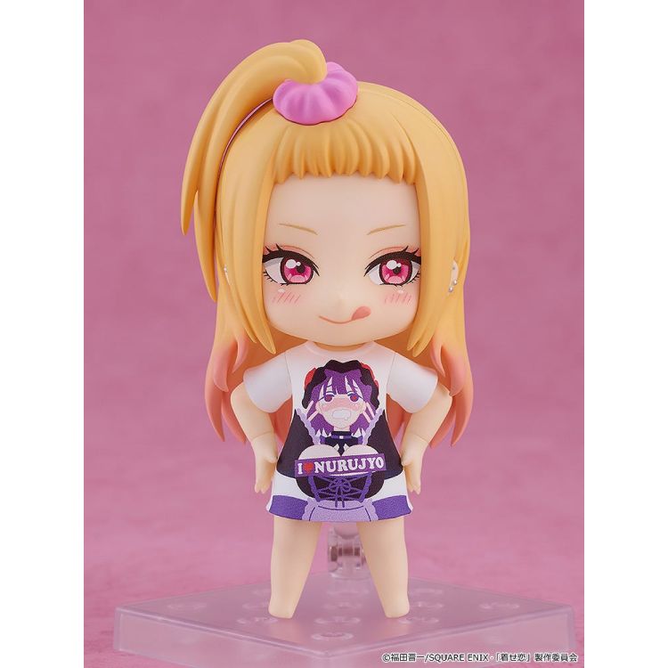 Sono Bisque Doll wa Koi o Suru - Nendoroid Kitagawa Marin Slippery Girls Full Graphic T-Shirt Ver.