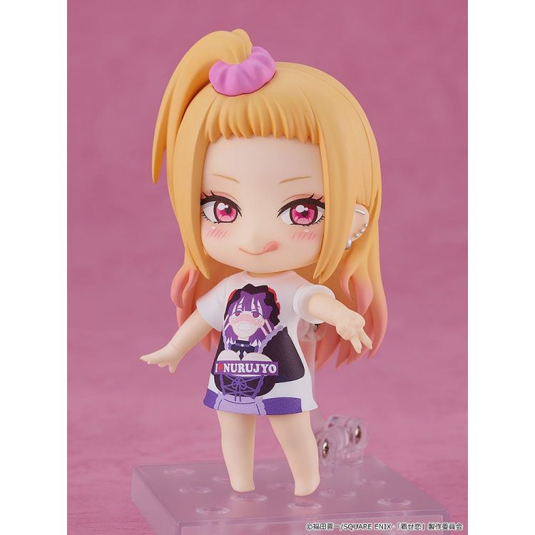 Sono Bisque Doll wa Koi o Suru - Nendoroid Kitagawa Marin Slippery Girls Full Graphic T-Shirt Ver.