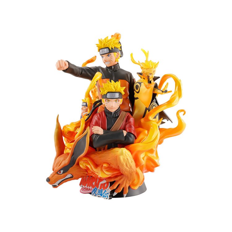 Naruto Shippuuden - Kyuubi & Uzumaki Naruto - Puchirama Series (MegaHouse)