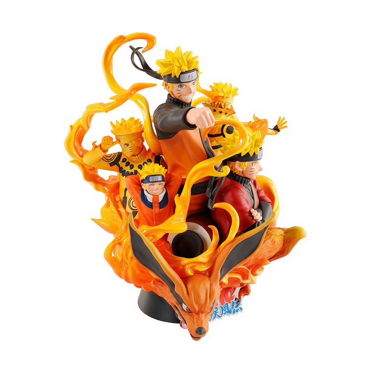 Naruto Shippuuden - Kyuubi & Uzumaki Naruto - Puchirama Series (MegaHouse)