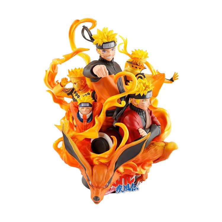 Naruto Shippuuden - Kyuubi & Uzumaki Naruto - Puchirama Series (MegaHouse)