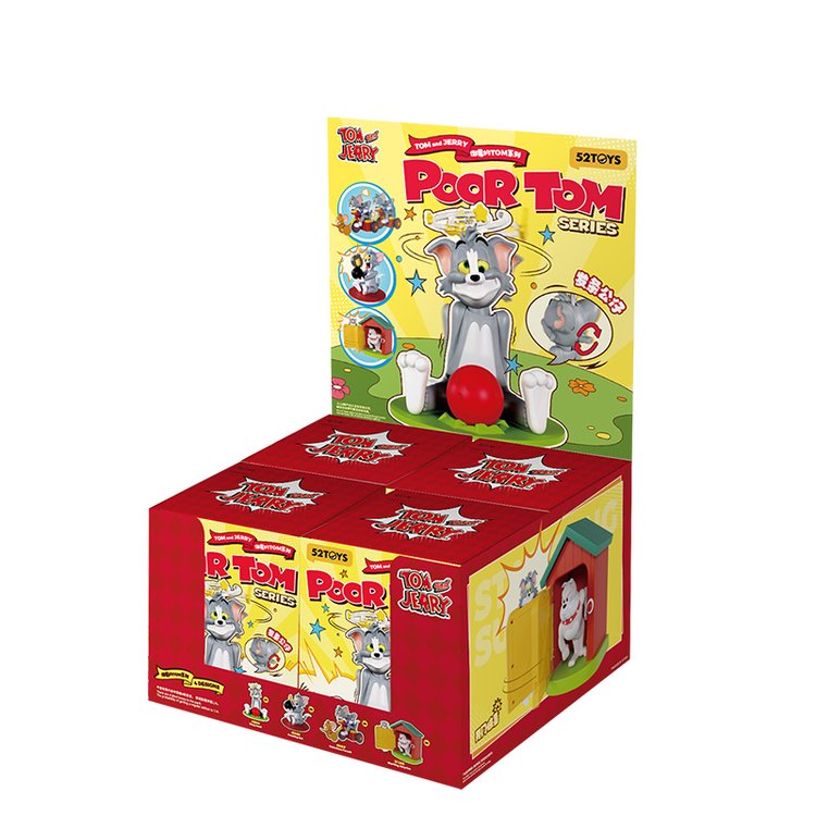 [Blind Box] Mô Hình TOM and JERRY Poor TOM Series (52TOYS)