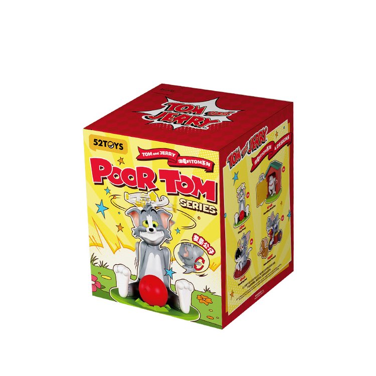 [Blind Box] Mô Hình TOM and JERRY Poor TOM Series (52TOYS)