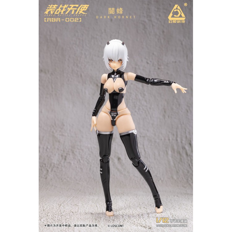 Armored Battle Angels Series ABA-002 Dark Hornet 1/12 Scale Posable Figure