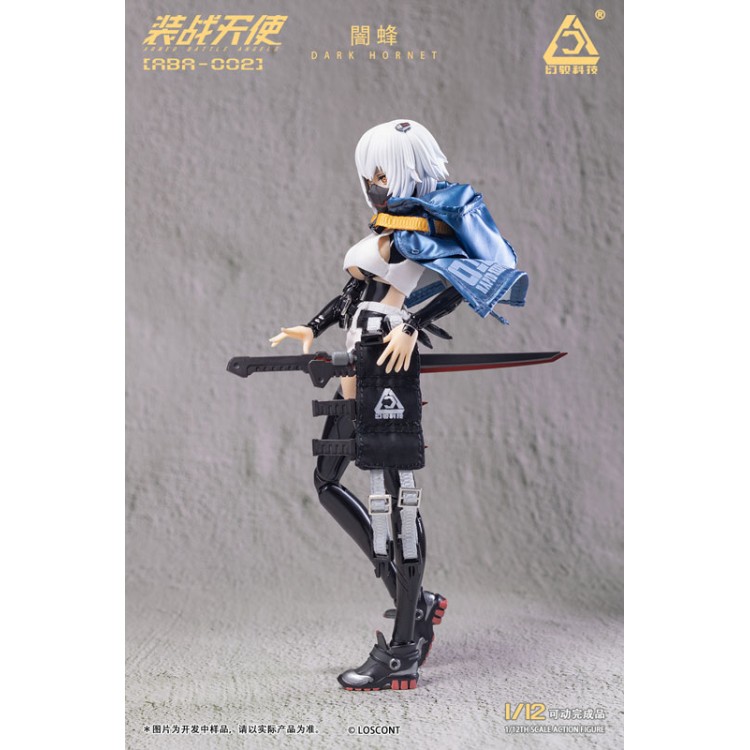 Armored Battle Angels Series ABA-002 Dark Hornet 1/12 Scale Posable Figure