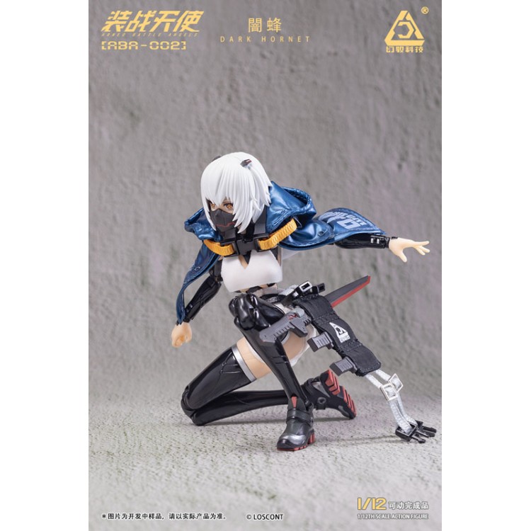 Armored Battle Angels Series ABA-002 Dark Hornet 1/12 Scale Posable Figure