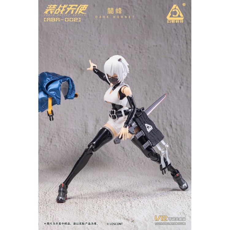 Armored Battle Angels Series ABA-002 Dark Hornet 1/12 Scale Posable Figure