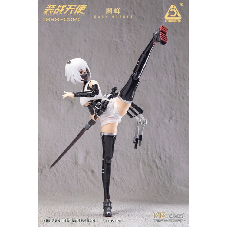 Armored Battle Angels Series ABA-002 Dark Hornet 1/12 Scale Posable Figure