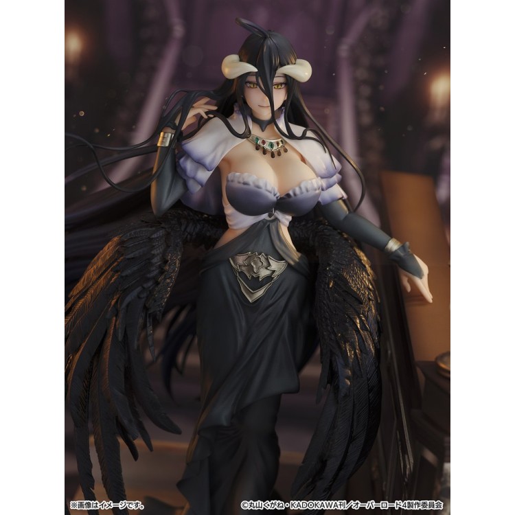 Overlord IV - Albedo - Shibuya Scramble Figure - 1/7 - Shikkoku no Dress Ver. (eStream)