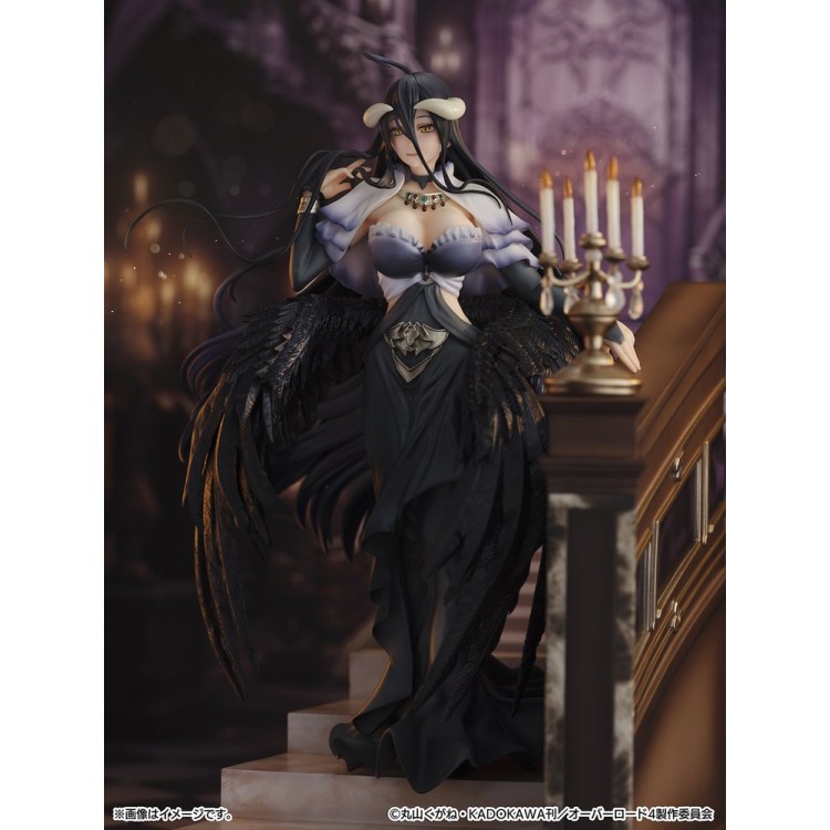 Overlord IV - Albedo - Shibuya Scramble Figure - 1/7 - Shikkoku no Dress Ver. (eStream)