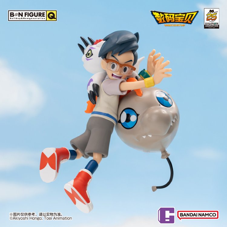 Digimon - BN FIGURE Q DIGIMON ADVENTURE -25th Anniversary Ver.