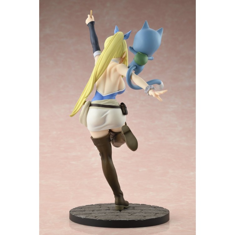 Fairy Tail - Happy - Lucy Heartfilia - 1/8 - Wink Ver. (Bell Fine)