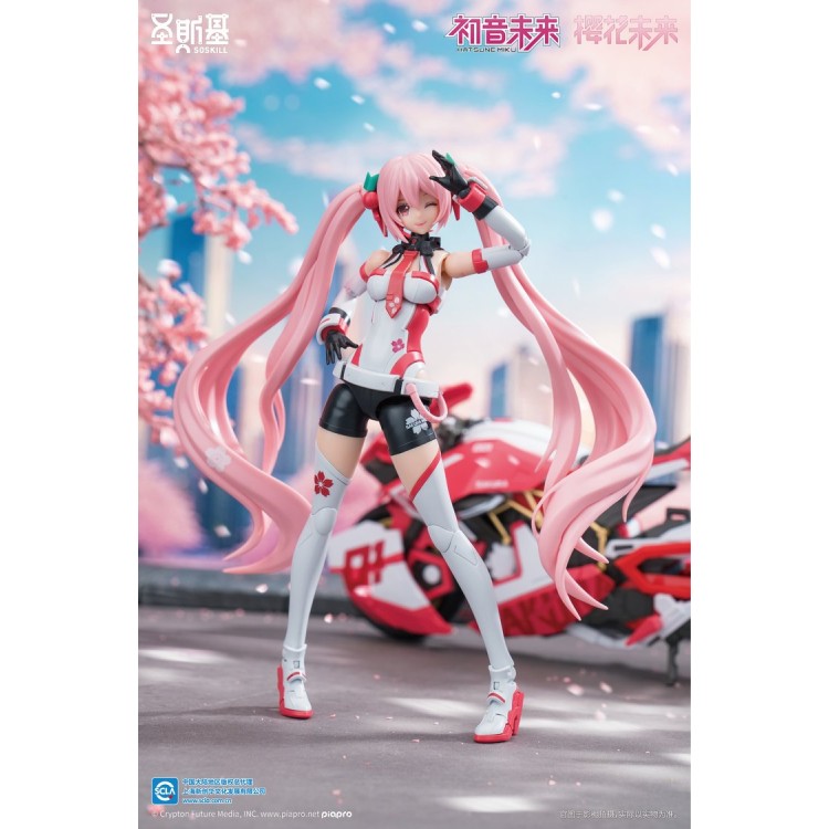 Piapro Characters - Hatsune Miku Sakura, Sakura Express - 1/12 Scale Model Kits (Soskill)