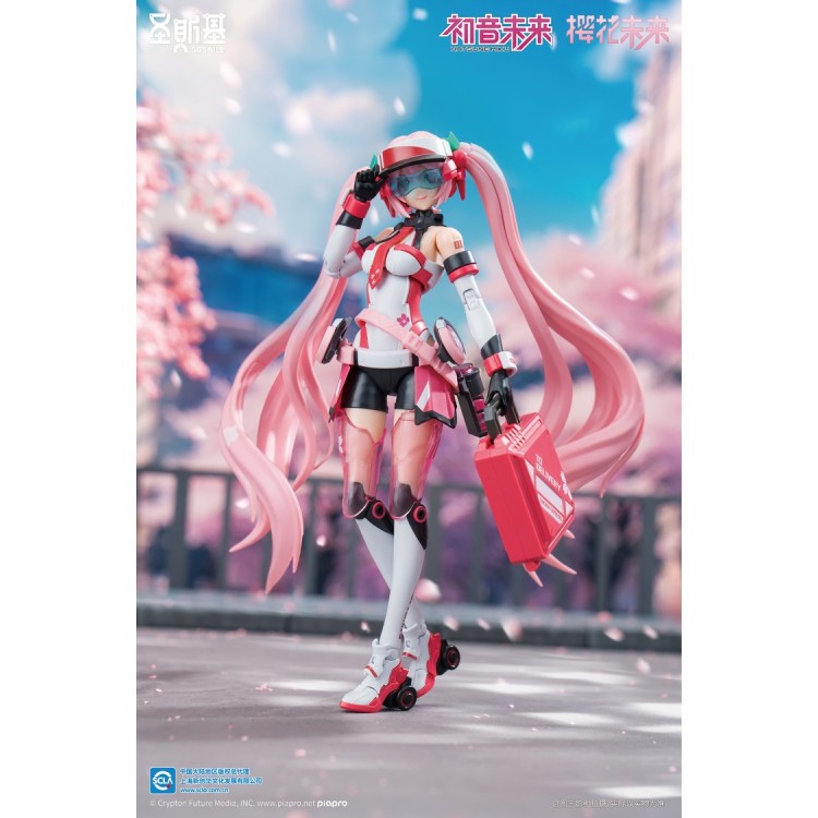 Piapro Characters - Hatsune Miku Sakura, Sakura Express - 1/12 Scale Model Kits (Soskill)