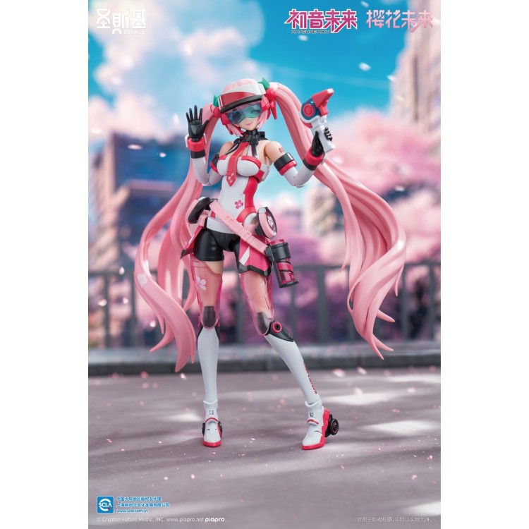 Piapro Characters - Hatsune Miku Sakura, Sakura Express - 1/12 Scale Model Kits (Soskill)