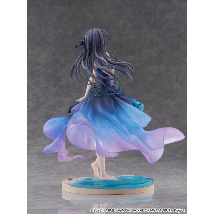 Seishun Buta Yarou wa Bunny Girl Senpai no Yume wo Minai - Sakurajima Mai - Shibuya Scramble Figure - 1/7 - Starry Dress Ver. (CyberZ, eStream)