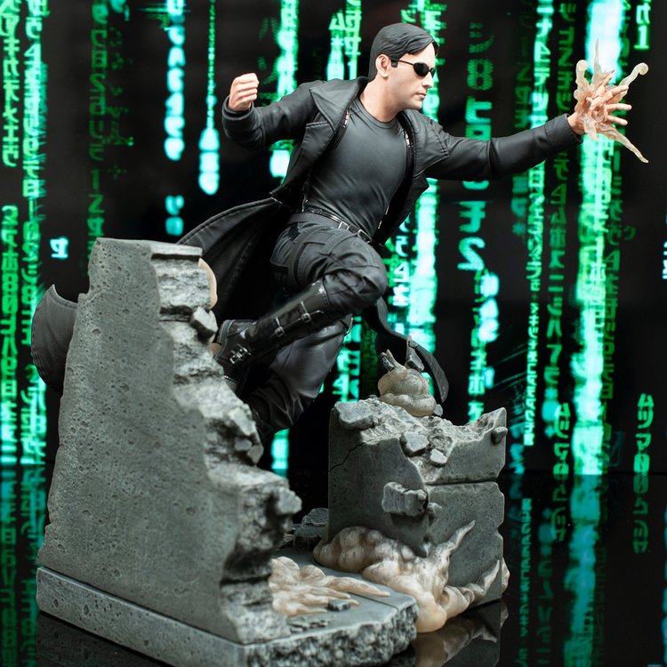 The Matrix Gallery Neo Deluxe Figure Diorama (Diamond Select Toys)