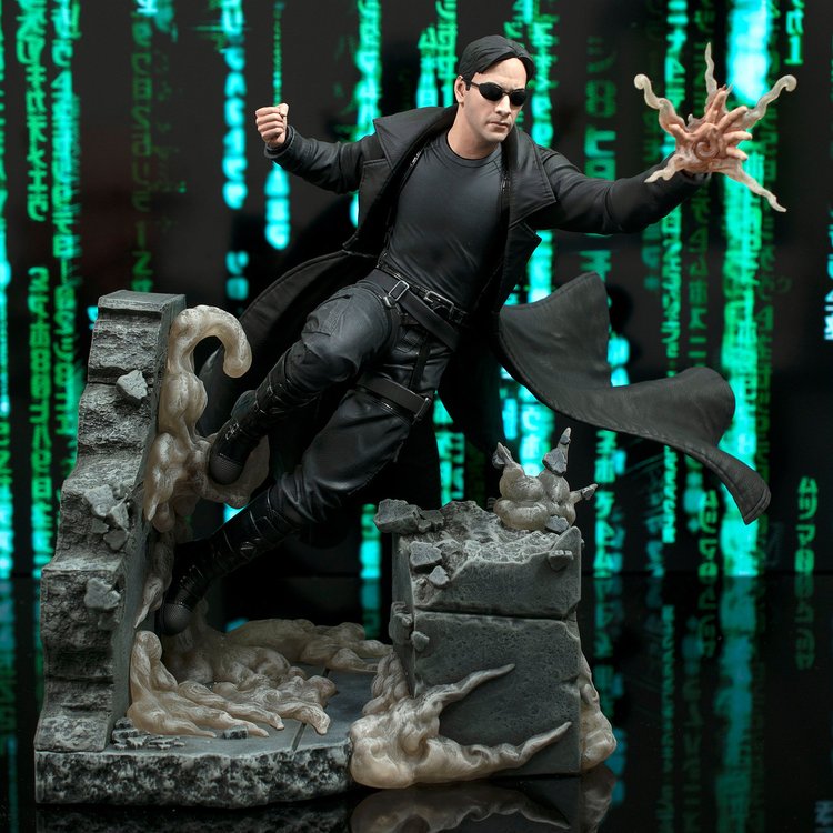 The Matrix Gallery Neo Deluxe Figure Diorama (Diamond Select Toys)