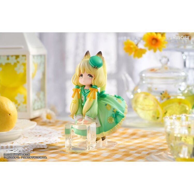 Illustrator by Star Shadow Magician - DLC Series - Tea Time Cats - Lemon Cat (Ribose)
