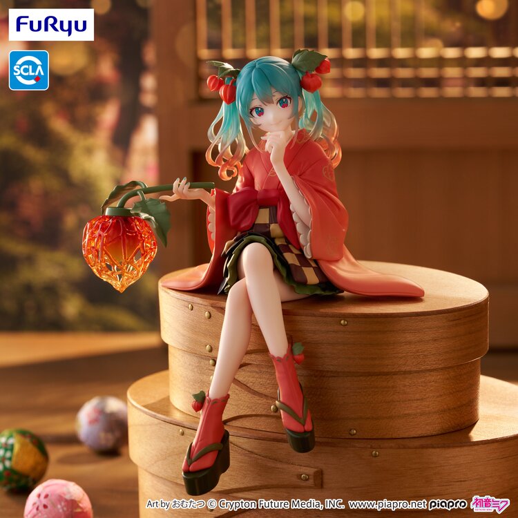 Piapro Characters - Hatsune Miku - Flower Fairy - Noodle Stopper Figure - Hoozuki (FuRyu)