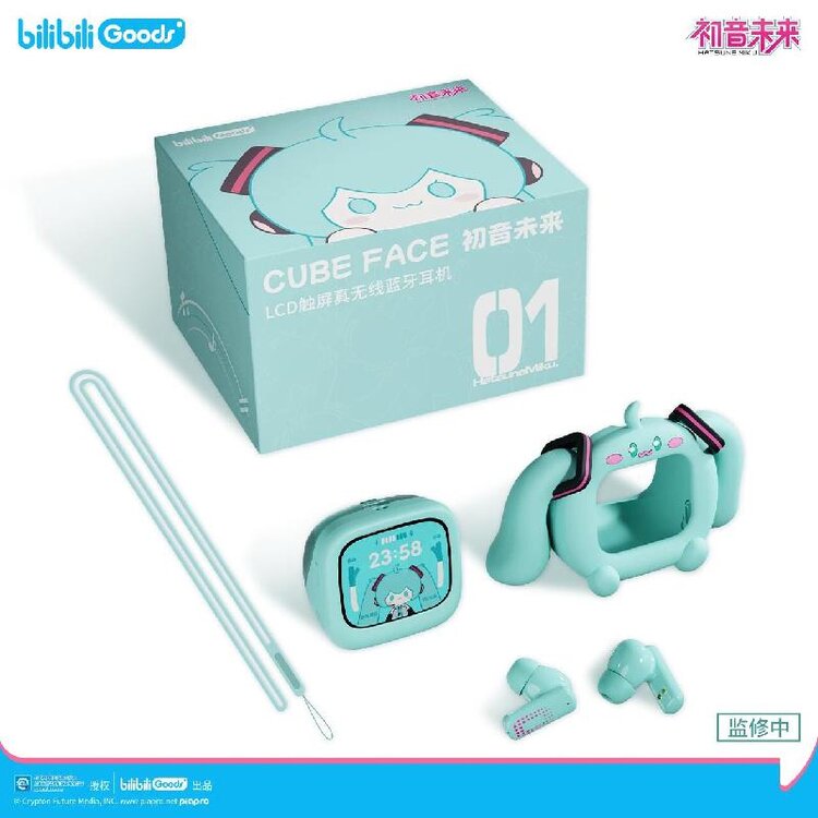 Tai Nghe Bluetooth Hatsune Miku CUBE FACE LCD Màn Hình Cảm Ứng Tai Nghe Bluetooth Hatsune Miku CUBE FACE LCD Màn Hình Cảm Ứng