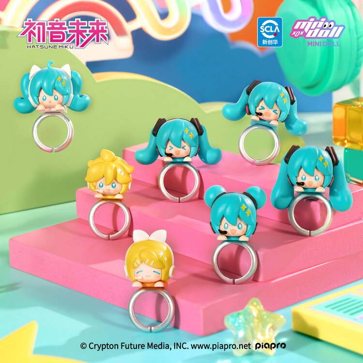 [Blind Box] Hatsune Miku x Dopamine Kindergarten Mochi Ring
