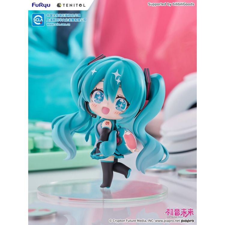 Hatsune Miku - Tenitol - Uwaa Series - Very Happy Ita Bag, Mini, BW2025 Wink ver. (Bilibili Goods, FuRyu)