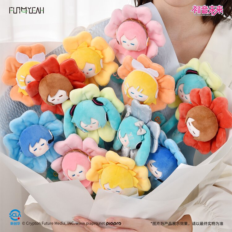 FUN4YEAH Petal Store Series - Bó Hoa Nhồi Bông Miku