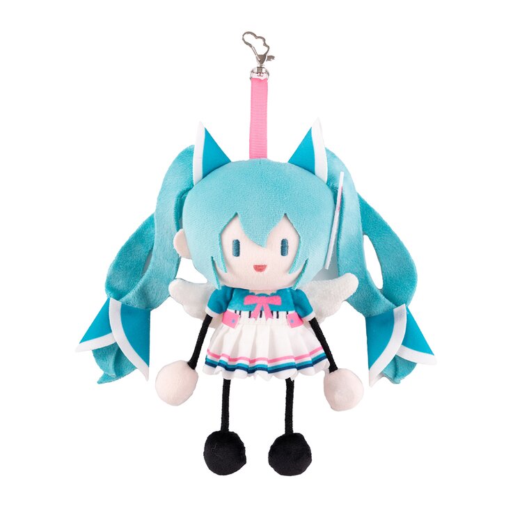Hatsune Miku "Synthesizer Wave Wings" Plush Magnetic Doll Keychain (Moeyu)