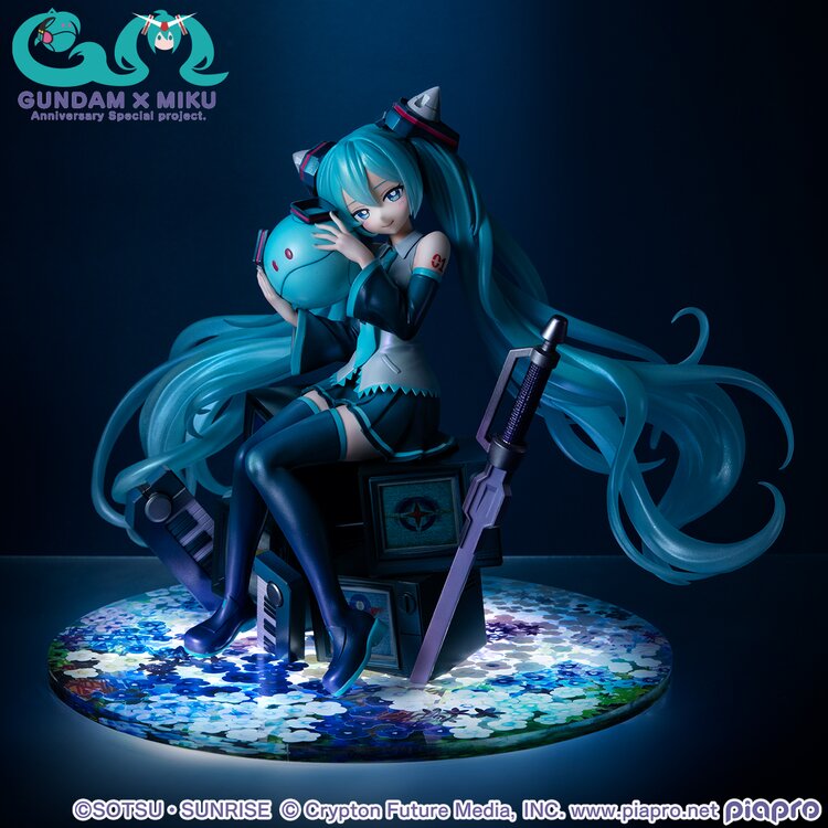 Kidou Senshi Gundam 00 - Haro - Hatsune Miku - Gundam x Miku Anniversary Special Project - Lucrea - 1/7 (MegaHouse)
