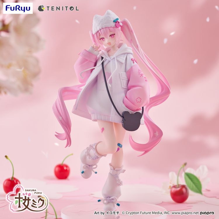 Piapro Characters - Hatsune Miku - Tenitol - Tenitol Petit - Sakura, Cool Style (FuRyu) Piapro Characters - Hatsune Miku - Tenitol - Tenitol Petit - Sakura, Cool Style (FuRyu)