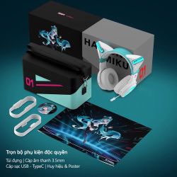 Tai nghe Bluetooth Hatsune Miku YOWU