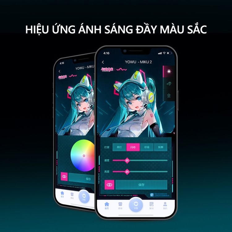 Tai nghe Bluetooth Hatsune Miku YOWU
