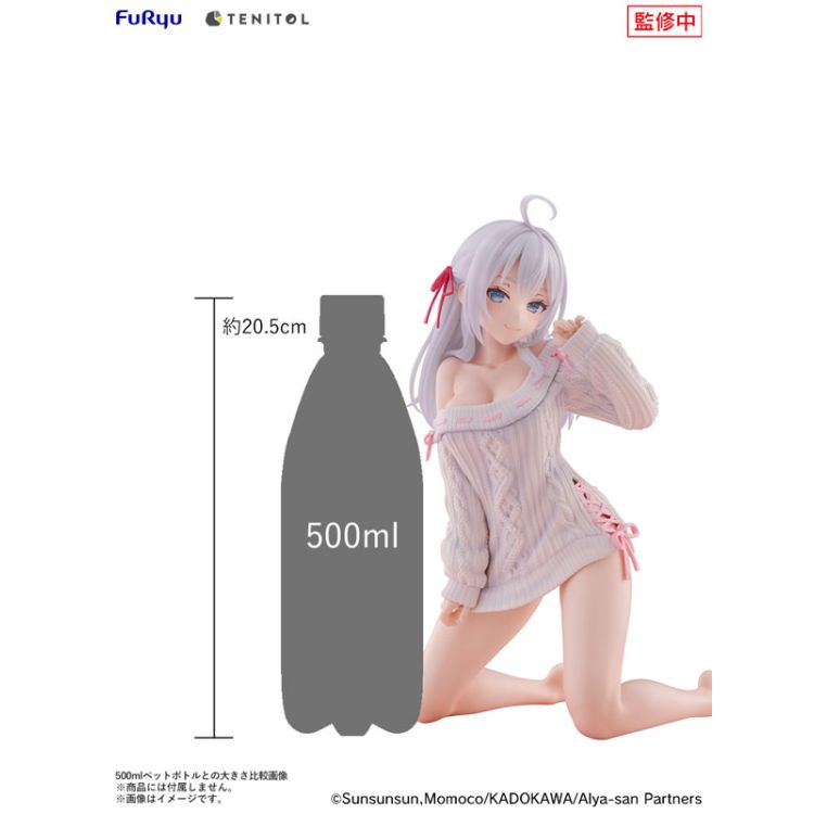 TENITOL BIG Noodle Stopper Figure Alya Sometimes Hides Her Feelings in Russian Alya Knitwear ver. Complete Figure