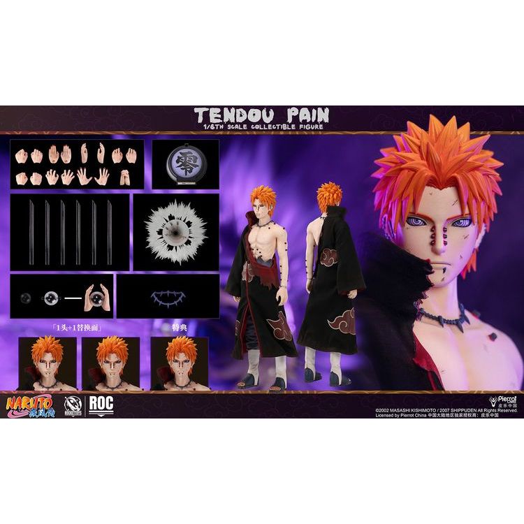 RocketToys - Akatsuki Pain (Yahiko) 1/6 Scale Collectible Figure (Licensed)
