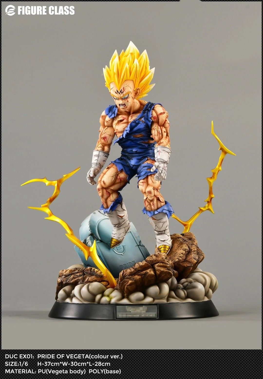 Figure Class Majin Vegeta Sacrifice 1/6 Scale Resin Statue