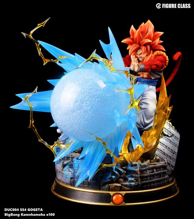 Figure Class Super Saiyan 4 Gogeta Bigbang Kamehameha X100